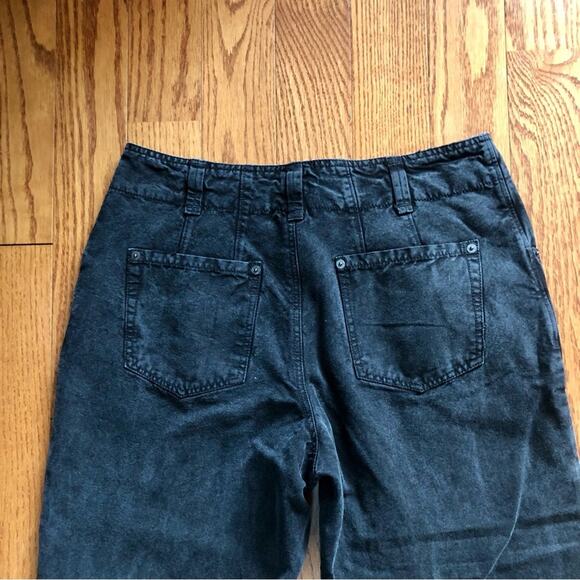 Free People We The Free Supersonic Slim Barrel Black Jeans Women’s Size 8 NWOT - Picture 6 of 14